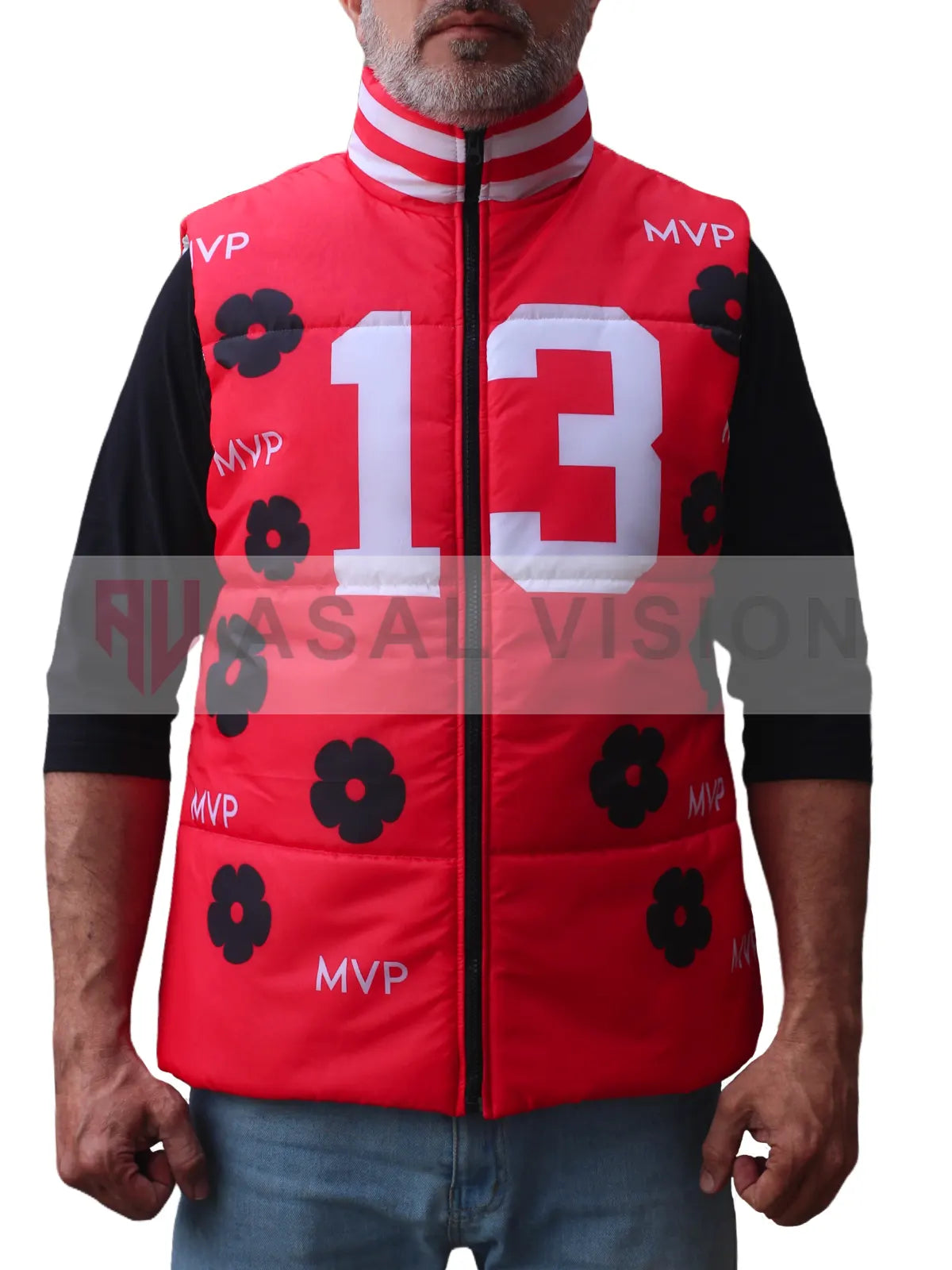 MVP Deebo Samuel Brock Purdy Red Puffer Vest