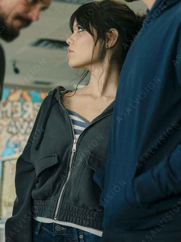 Mabel Grey Fleece Hoodie Jacket