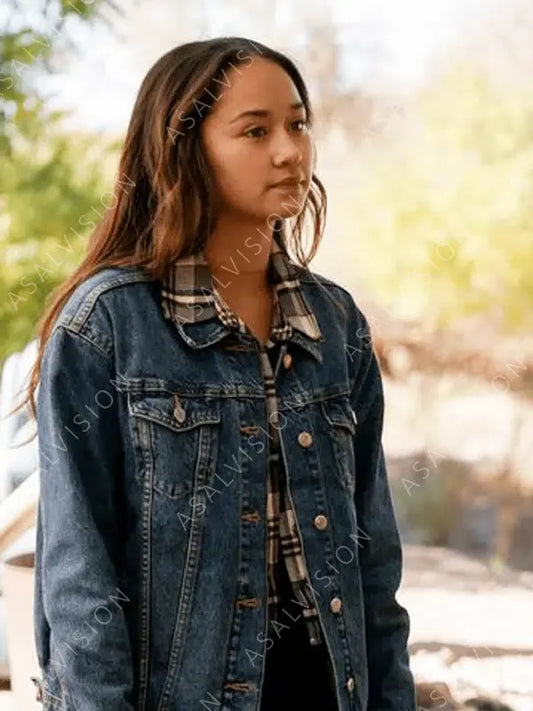 Madelyn Kientz Big Sky Season 2 Denim Jacket