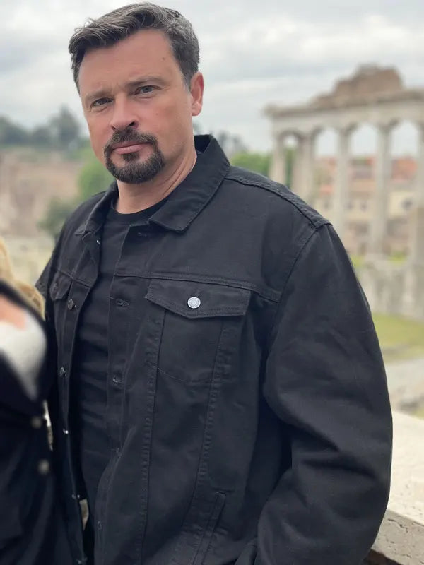 Mafia Wars 2024 Tom Welling Black Jacket