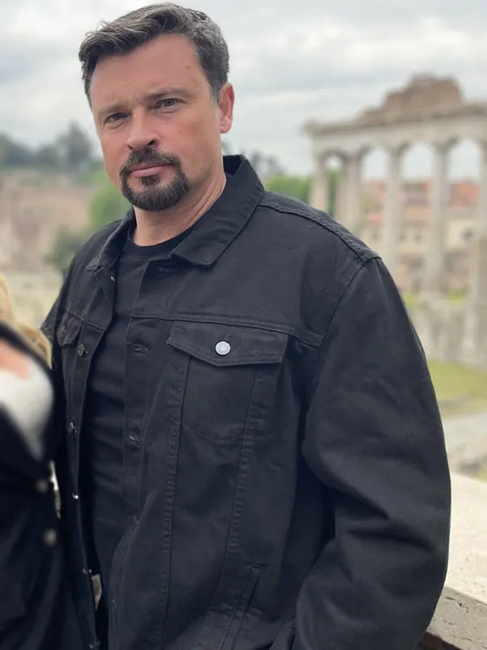 Mafia Wars 2024 Tom Welling Black Jacket