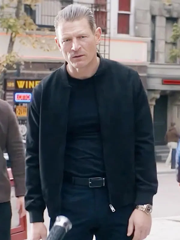 Man With No Past 2025 Philip Winchester Black Jacket