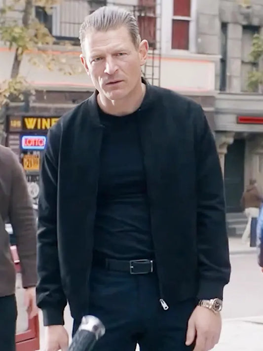 Man With No Past 2025 Philip Winchester Black Jacket