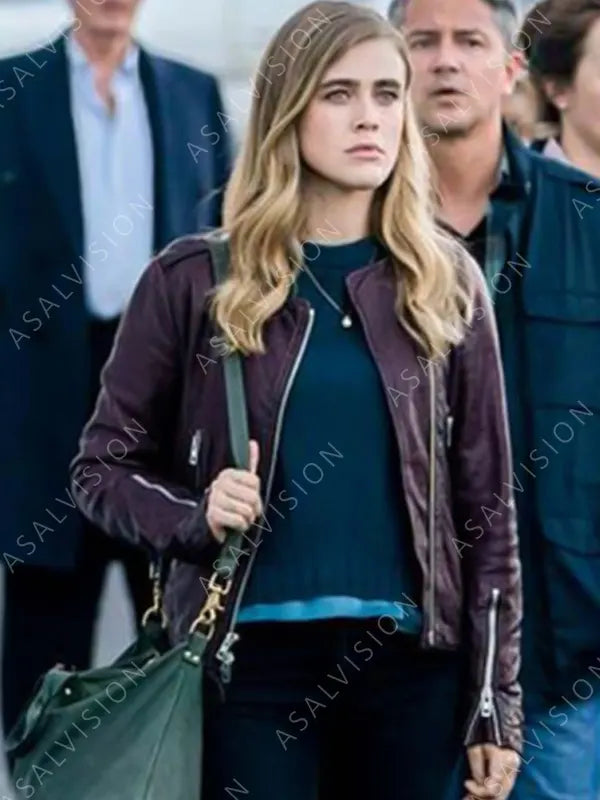 Manifest Melissa Roxburgh Leather Jacket