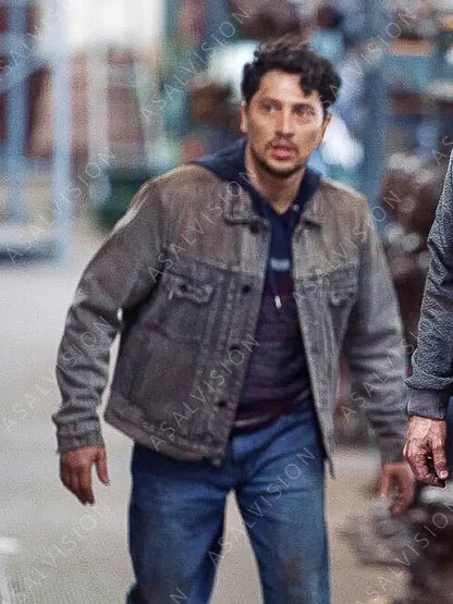 Manifest S03 Ali Lopez-Sohaili Denim Grey Jacket