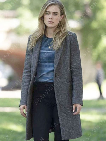 Manifest Season 4 Michaela Stone Grey Coat