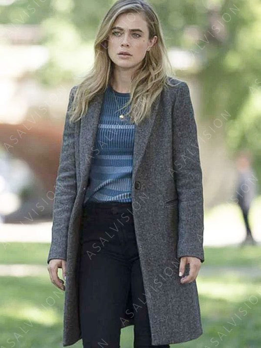 Manifest Season 4 Michaela Stone Grey Coat