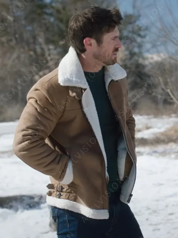 Marcus Rosner Falling Like Snowflakes 2024 Noah Shearling Jacket
