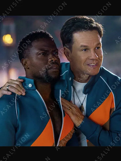 Mark Wahlberg Me Time Sonny Fisher Kevin Hart Track Suit 