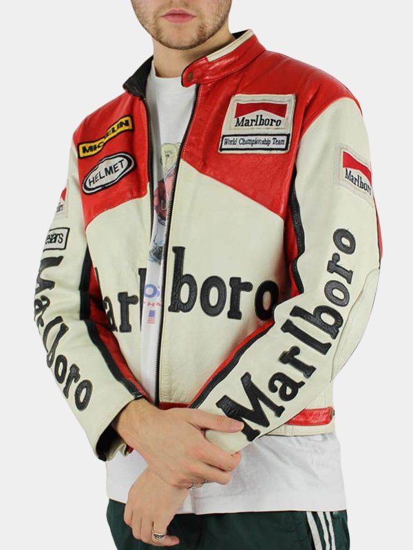 Marlboro Motorcycle Leather Jacket