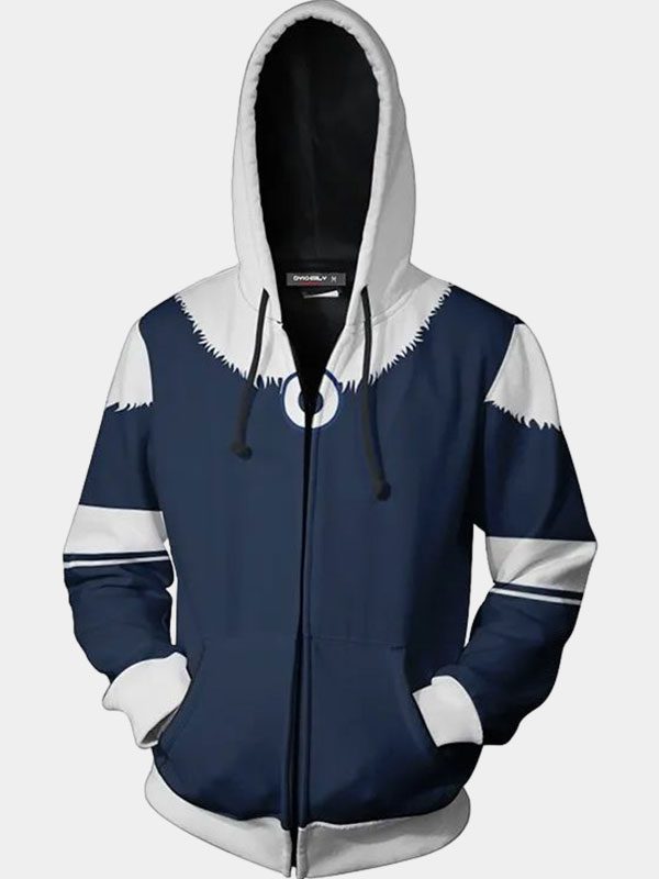 Marvel Moon Knight 2022 Blue Zipper Hoodie