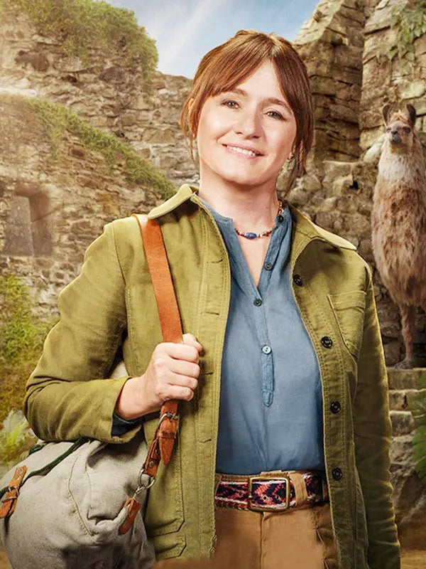 Mary Brown Paddington In Peru 2024 Green Jacket