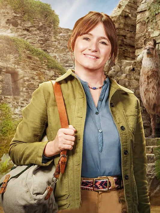 Mary Brown Paddington In Peru 2024 Green Jacket