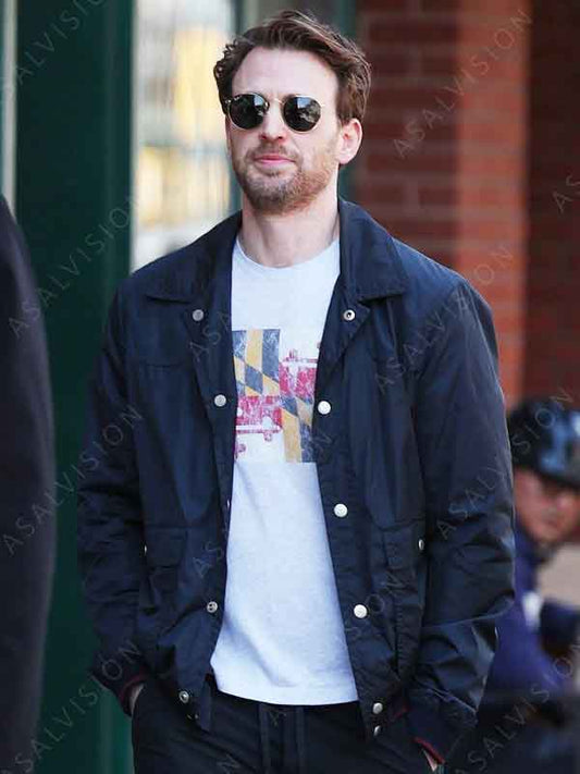Materialists 2024 Chris Evans Jacket