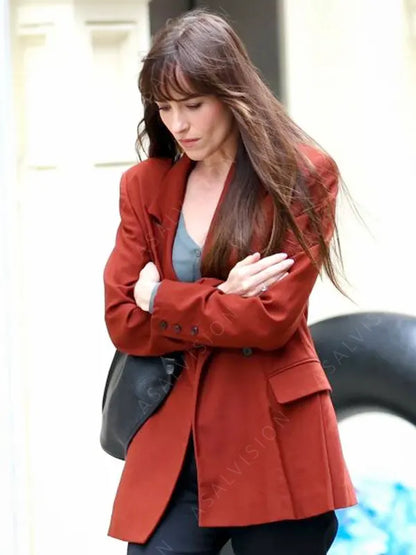 Materialists 2024 Dakota Johnson Blazer