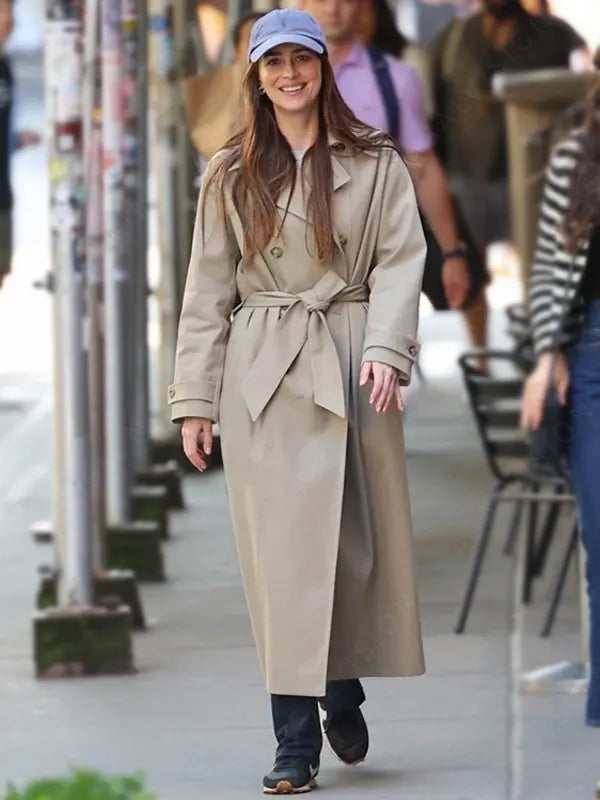 Materialists Dakota Johnson Trench Coat