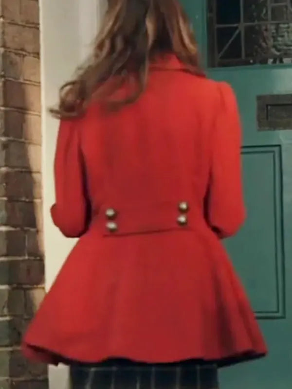 Matilda Movie Firecracker 2024 Katie Sheridan Wool Coat