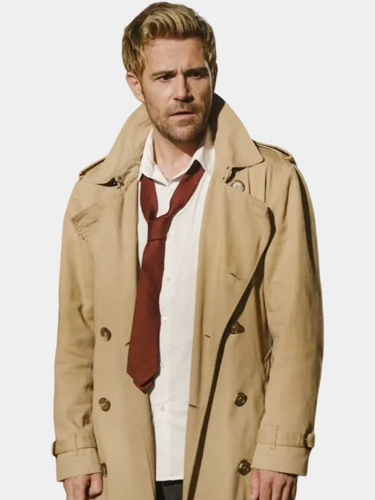 Matt Ryan Constantine Cotton Trench Coat