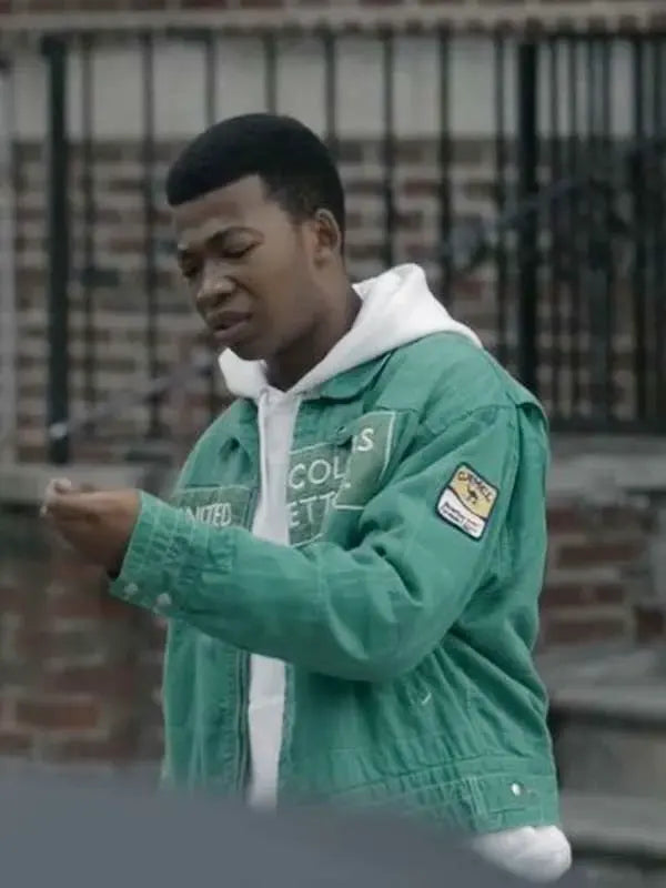 Mekai Curtis Kanan Stark Green Jacket