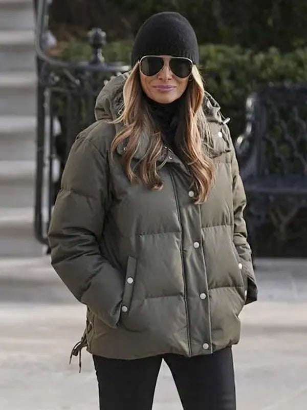 Melania Trump Green Jacket