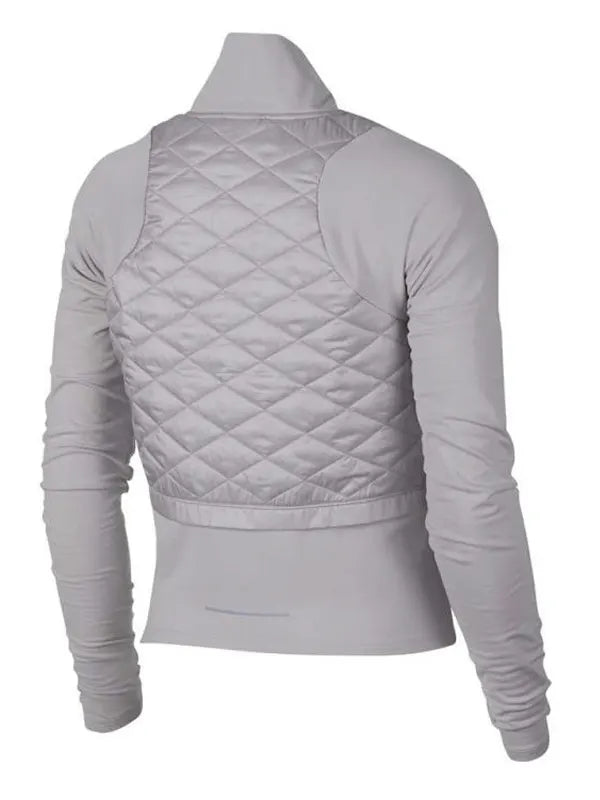 Melinda Monroe Grey Quilted Jacket