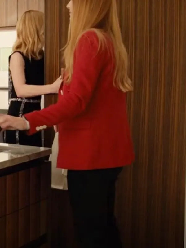 Melinda Monroe Virgin River Alexandra Breckenridge Red Wool Blazer