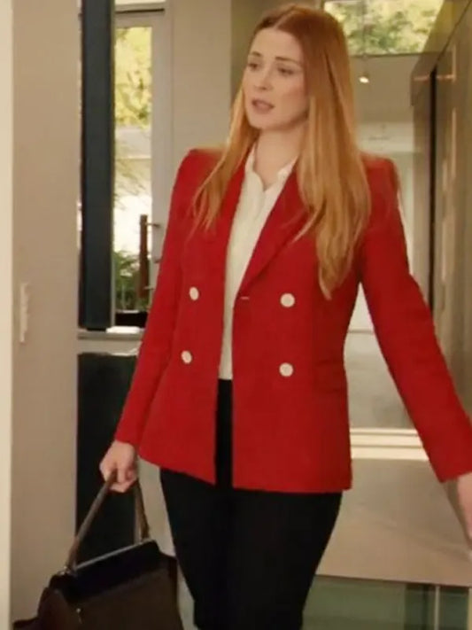 Melinda Monroe Virgin River Season 3 Red Blazer