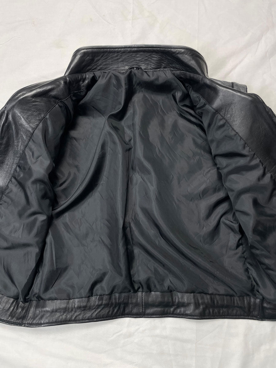 Klingon Casual Real Leather Jacket