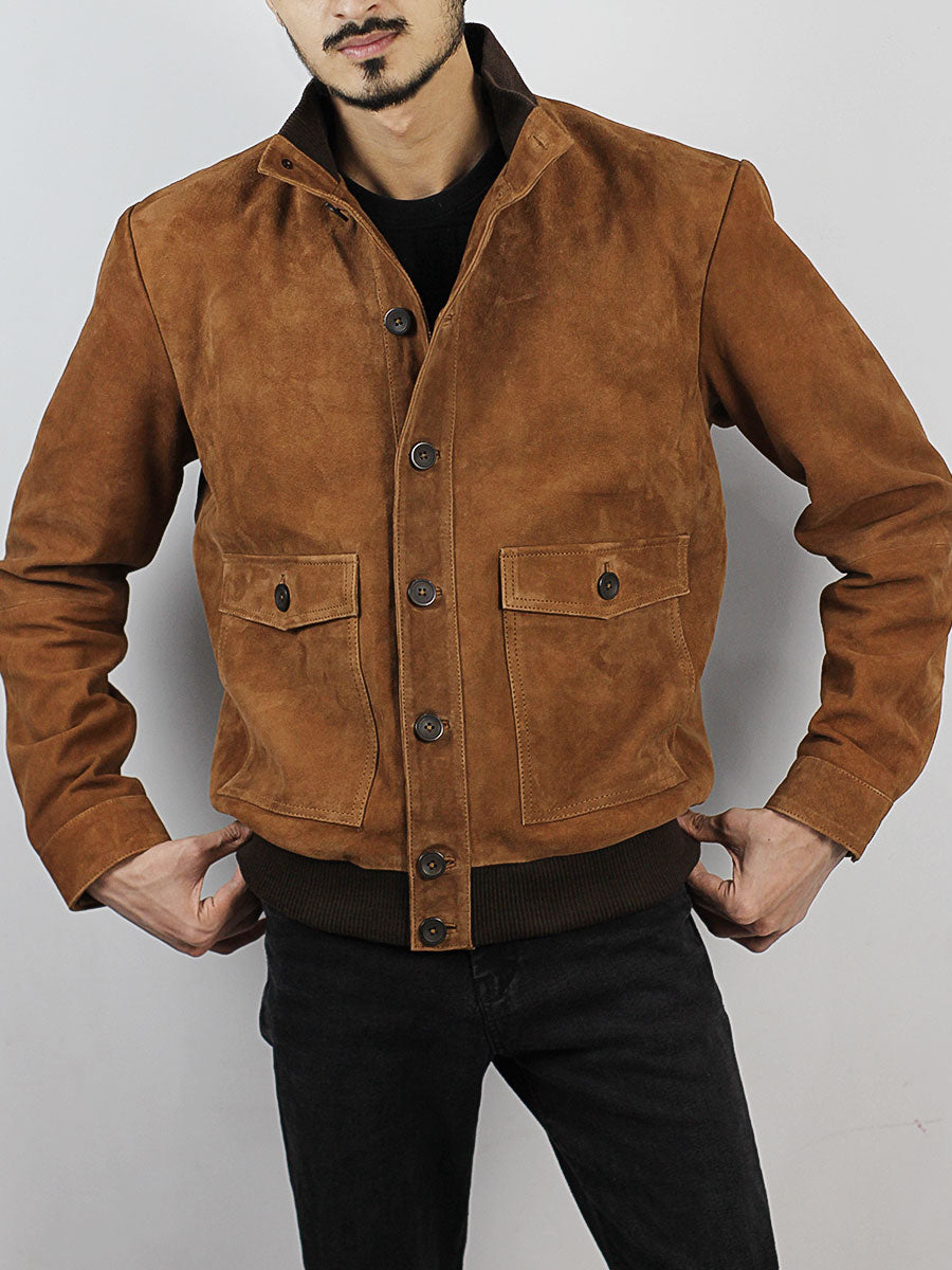 Black Oversized Leather Jacket