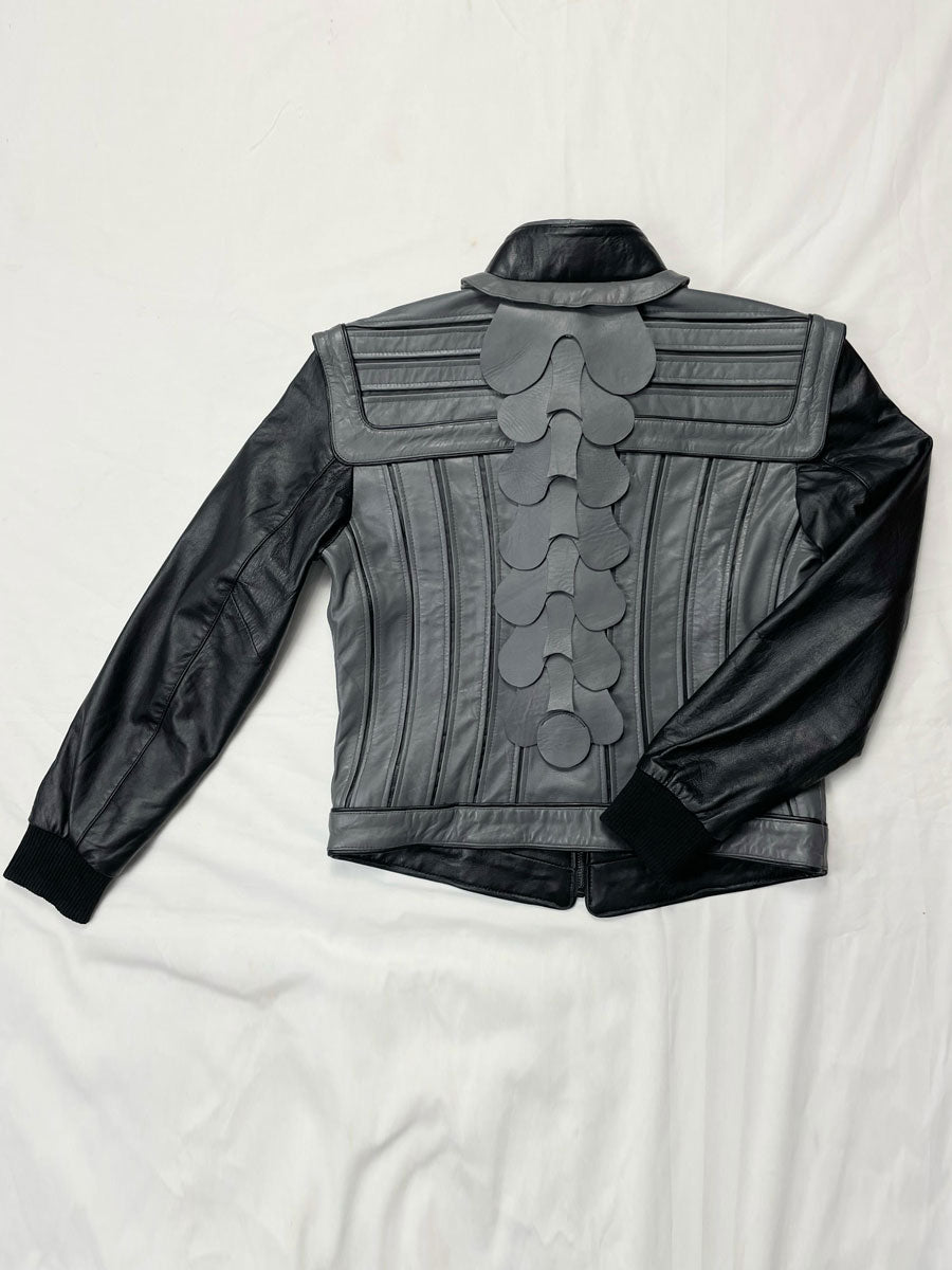 Klingon Casual Real Leather Jacket