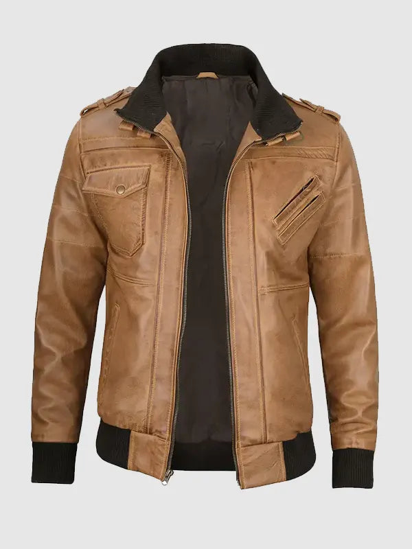 Men's Camel Color Jacket