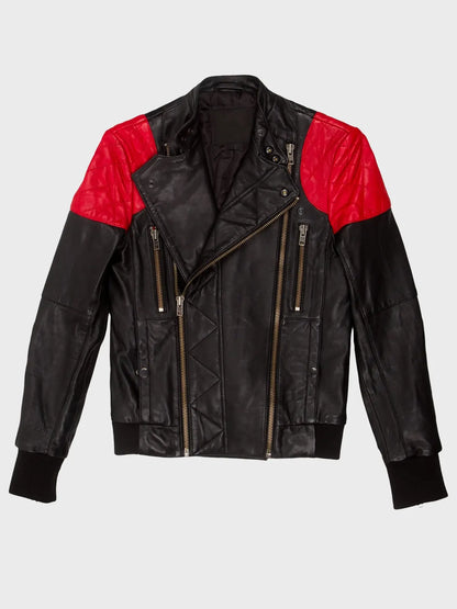 Mens Kid Cudi Leather Jacket