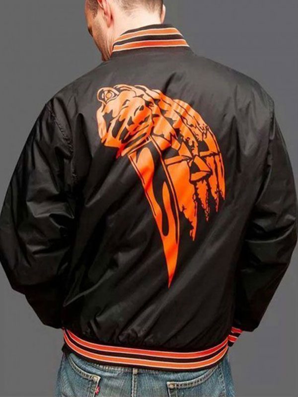 Men's Nylon Bomber Halloween 78 Jacket