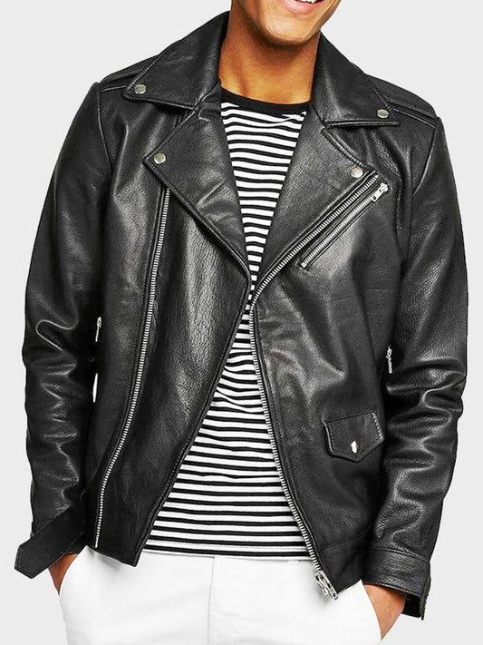 Black Real Leather Jacket