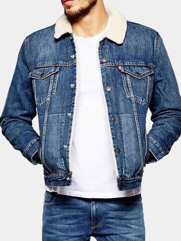 Men's Riverdale Jughead Jones Denim Jacket