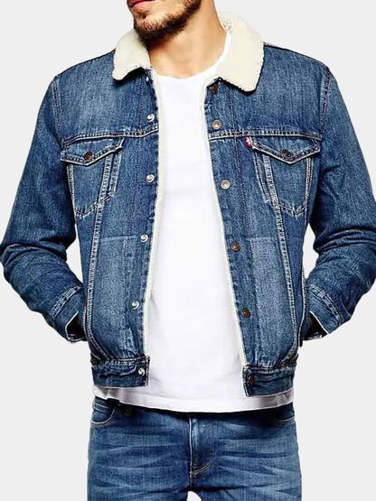 Men's Riverdale Jughead Jones Denim Jacket