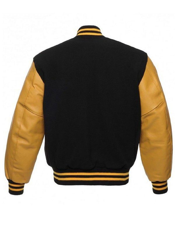 Men’s Varsity College Bomber Jacket Back