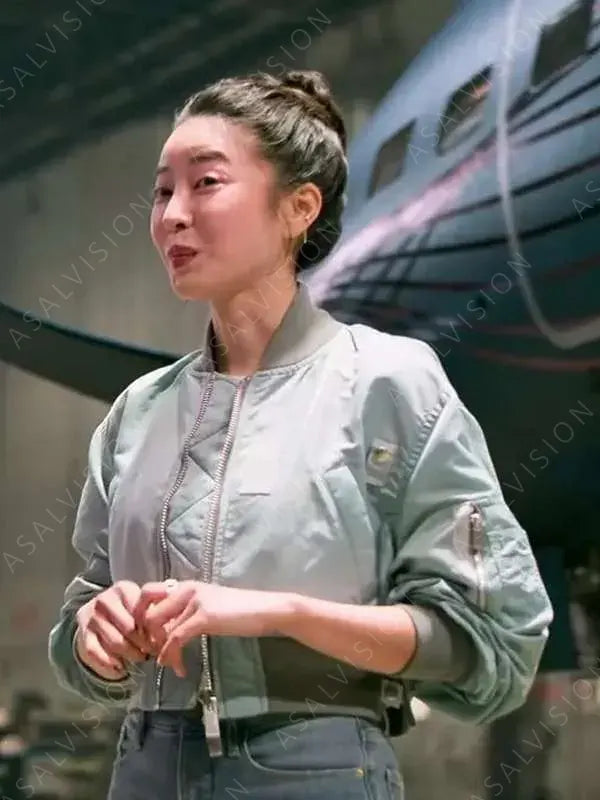 Mi-Sun Lift 2024 Kim Yoon-ji Bomber Jacket