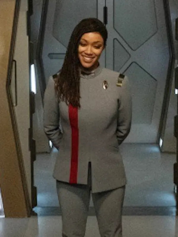 Michael Burnham Grey Jacket