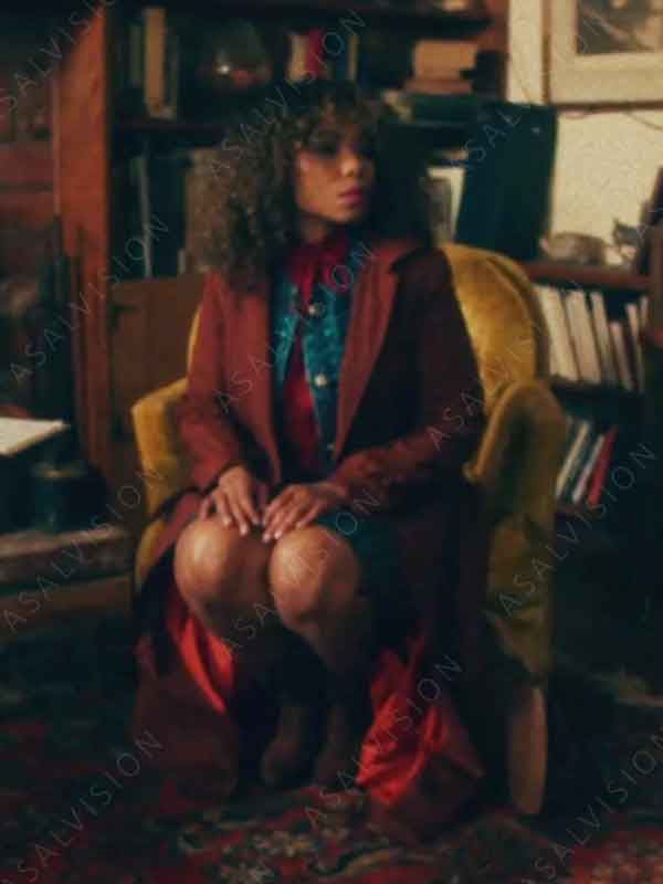 Micki Jackson Movie Dead Mail 2024 Ann Trench Coat