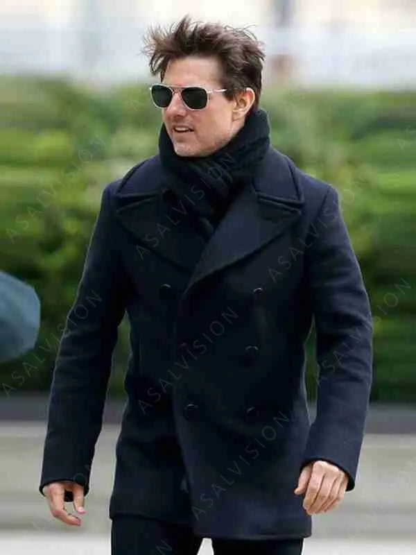 Mission Impossible 6 Tom Cruise Wool Peacoat