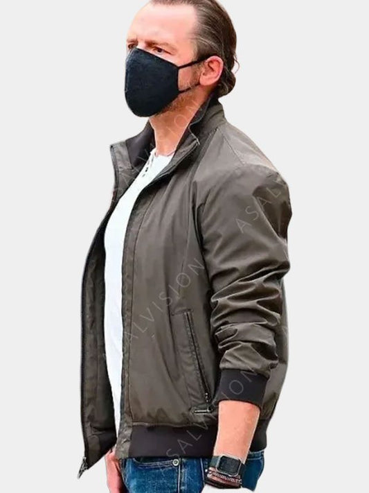 Mission Impossible 7 Simon Pegg Cargo Bomber Jacket