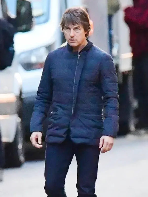Mission Impossible – The Final Reckoning Ethan Hunt Blue Puffer Jacket