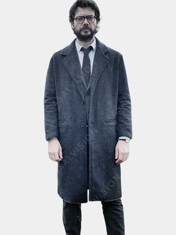 Money Heist The Professor Trench Coat