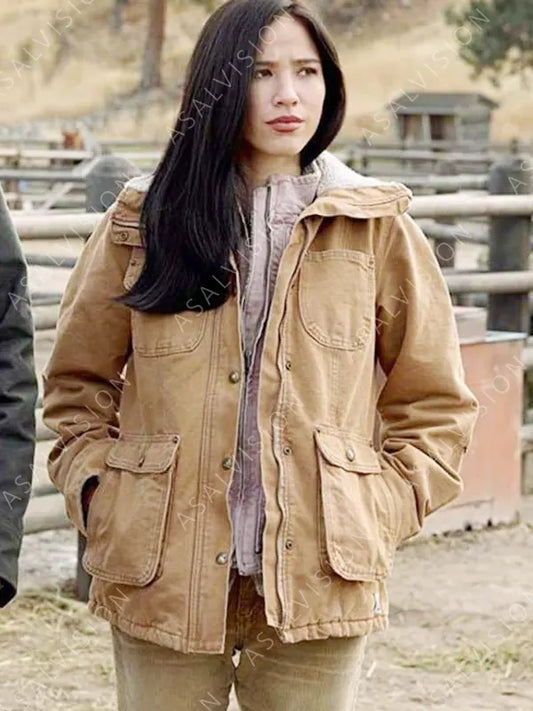 Monica Dutton Yellowstone Brown Jacket