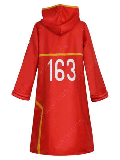 Monkey D. Luffy One Piece Mayumi Tanaka Hooded Red 163 Cotton Coat
