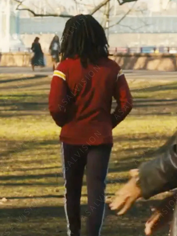 Movie Bob Marley One Love Bob Marley Red Track Jacket