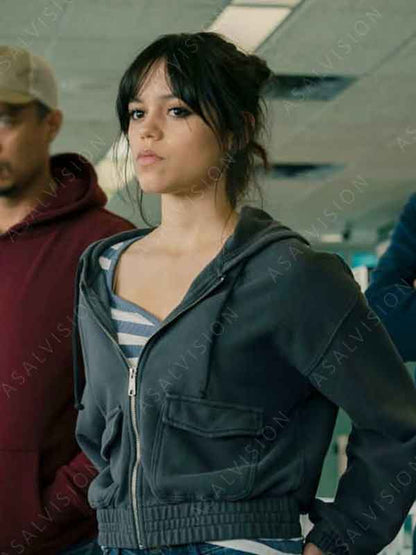 Movie Finestkind Mabel Grey Fleece Hoodie Jacket