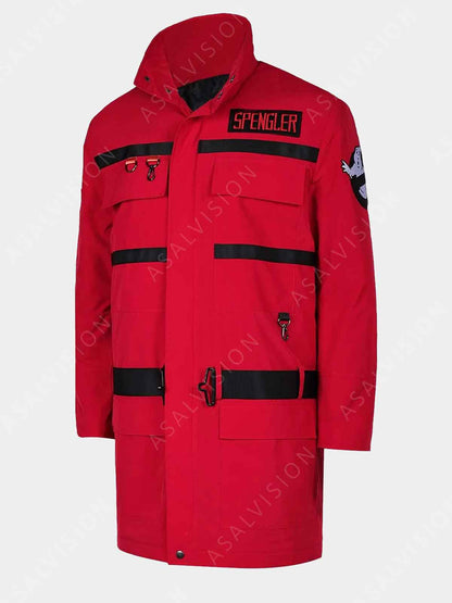 Movie Ghostbusters Frozen Empire Red Jacket