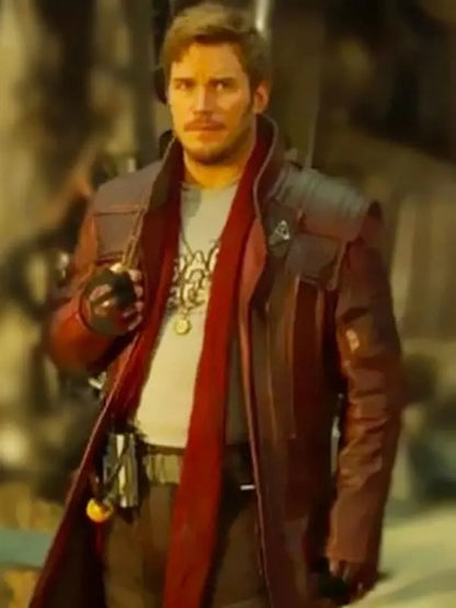 Guardians of Galaxy 2 Peter Quill Trench Coat